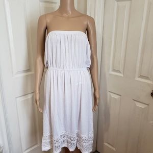 NEW! Casual Strapless Summer Dress